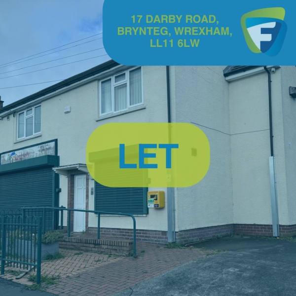 LET AGREED: 17 DARBY ROAD, BRYNTEG, WREXHAM, LL11 6LW